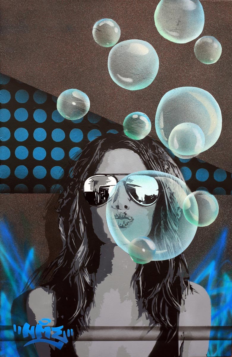 "BUBBLES GIRL" by NME