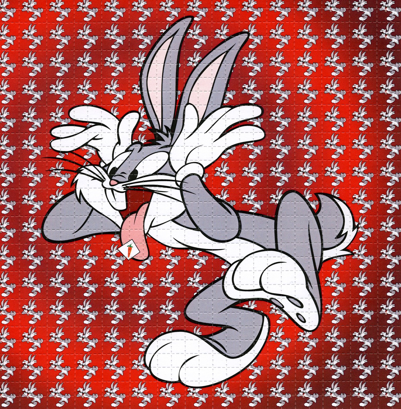 BUGZ BUNNY (RED) BLOTTER ART