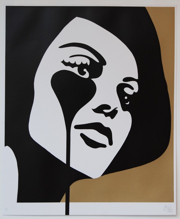 "CARLO PONTI'S NIGHTMARE" PRINT (Golden Brown) by PURE EVIL