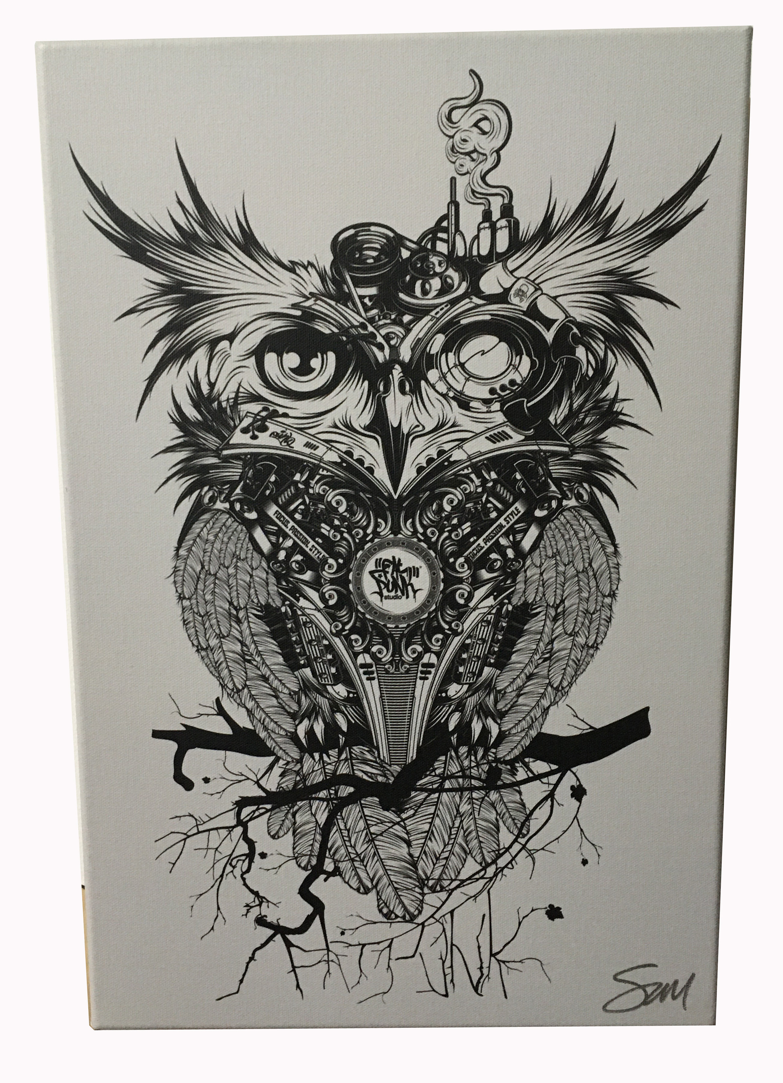FPS - OWL CANVAS (LARGE)