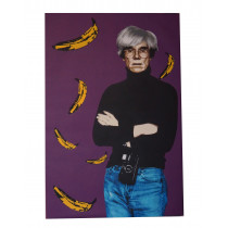 Andy Warhol Original Canvas by Lemak