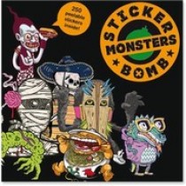 STICKER BOMB MONSTERS: Sticker Book MONSTERS